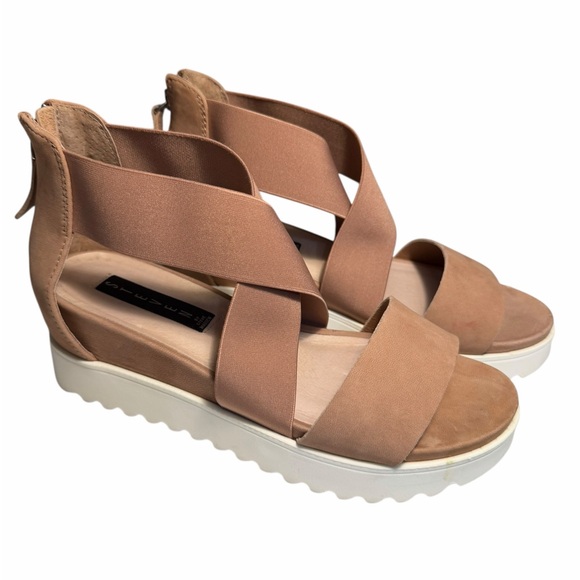 Steven By Steve Madden Shoes - Steven By Steve Madden Kali Stylish Tan Sandals for Women 8.5